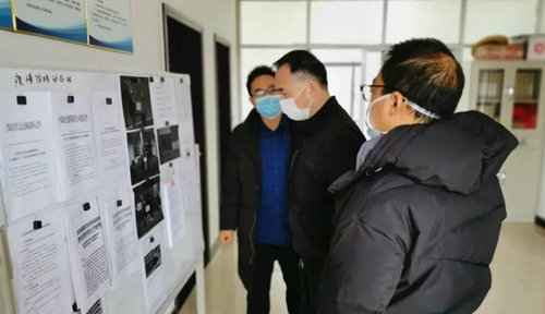 周金平先后到楚星公司、松滋肥業(yè)、實(shí)訓(xùn)基地和股份公司檢查疫情防控工作(圖3)