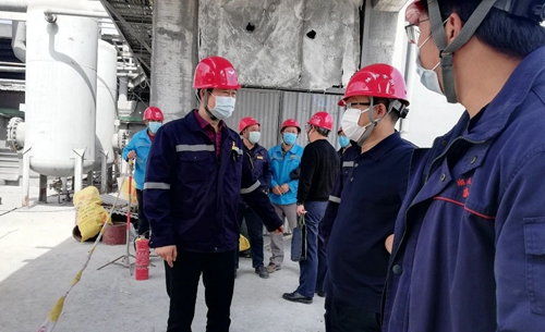 王大真到TMP、TPO項目及股份公司技改現(xiàn)場檢查工作(圖2)