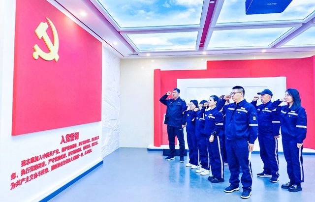 以案為鑒警鐘長鳴！內(nèi)蒙宜化組織黨員參觀警示教育基地(圖1)