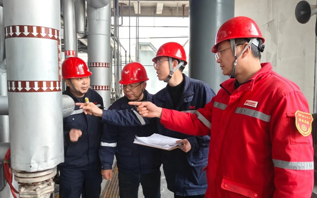 宜化新材料公司：擰緊安全閥，筑牢防護(hù)網(wǎng)(圖1)